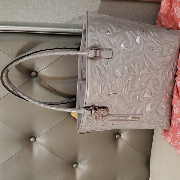 PATRICIA NASH ADELINE TOTE HANDBAG TOOLED LEATHER - Picture 2 of 16